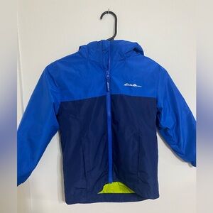 Eddie Bauer 2 in 1 Blue Hooded Jacket